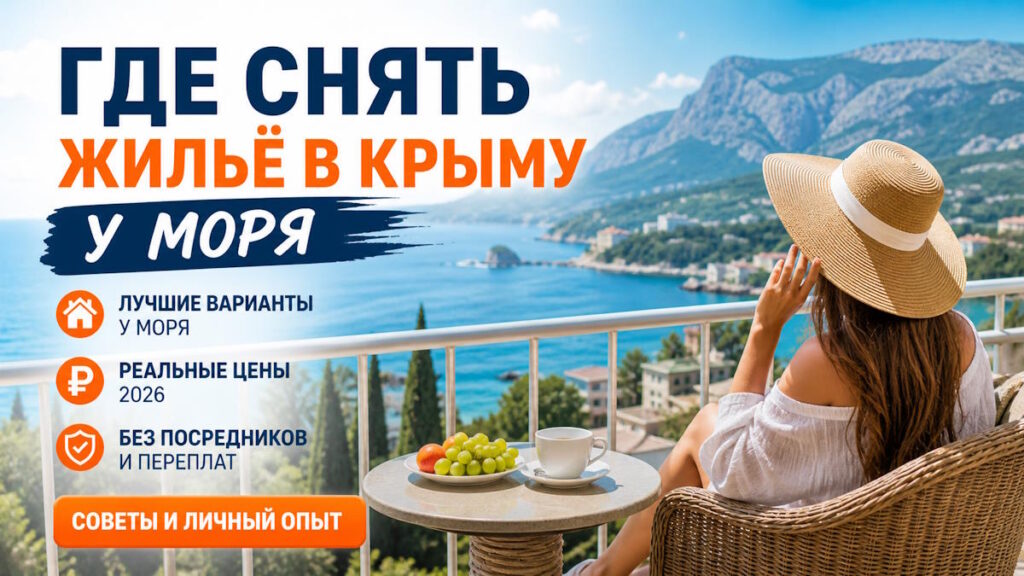 Где снять жильё в Крыму